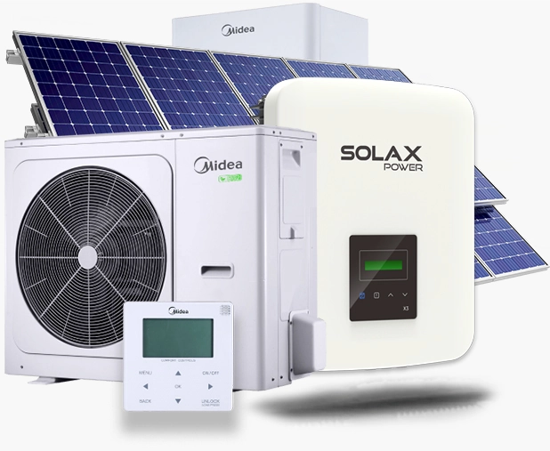 Kombinace tepelného čerpadla a fotovoltaiky